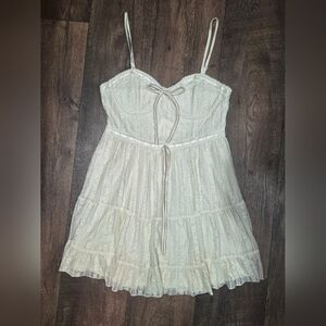 Jessica Simpson Cream Mini Dress